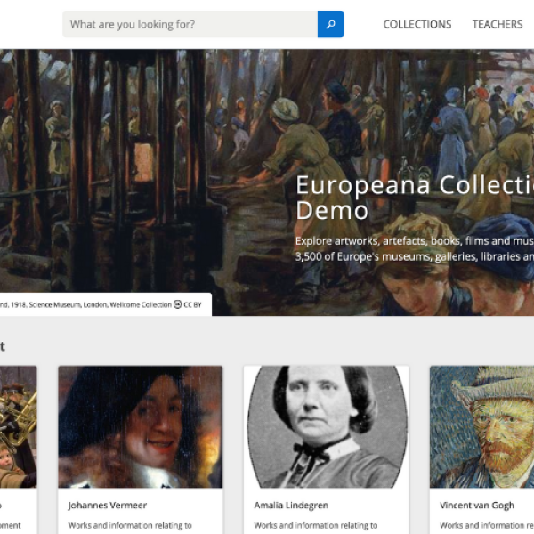 Introducing the new Europeana demo